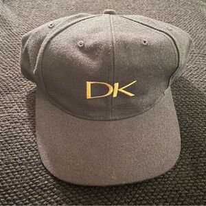 Vintage Black DK embroidered Cap